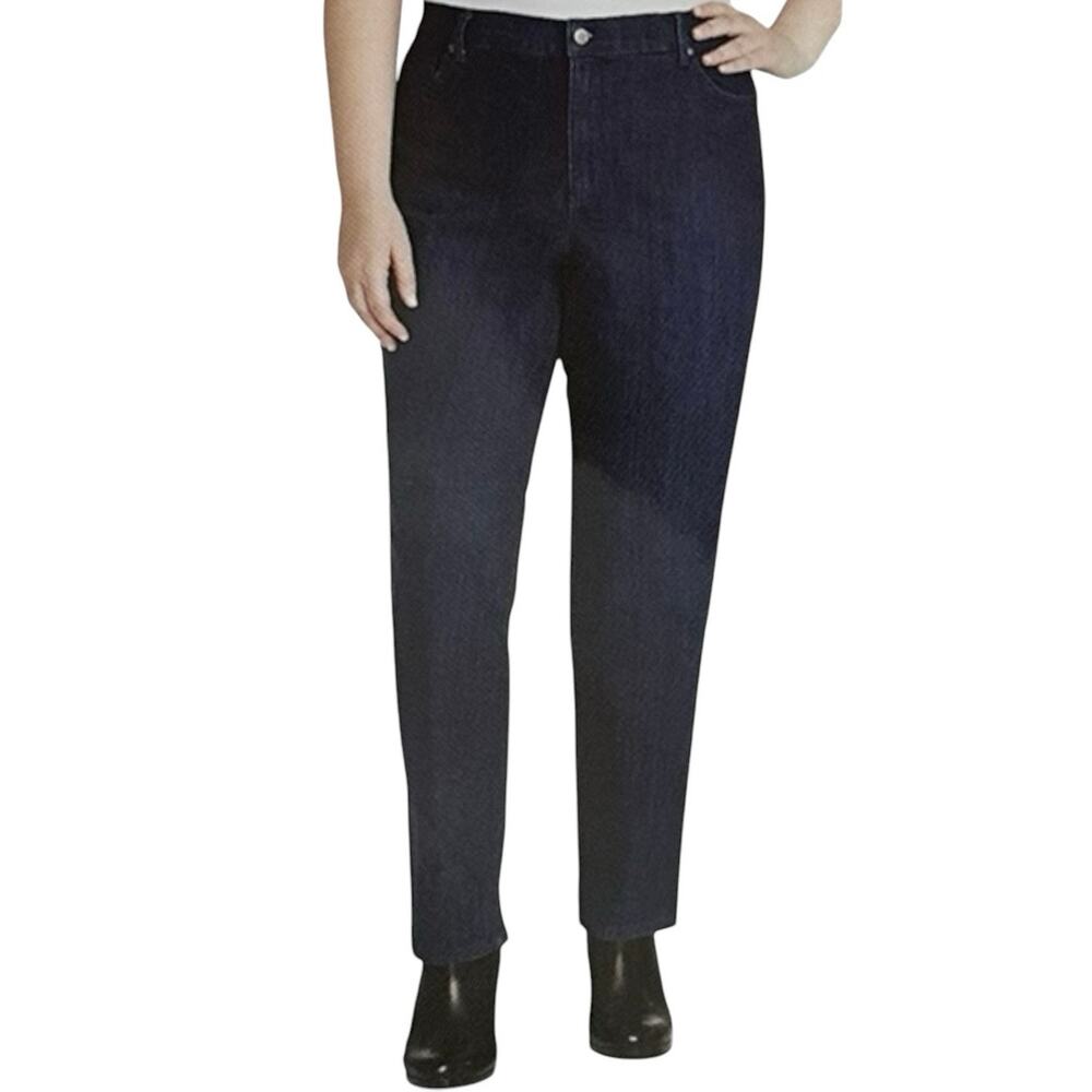 GLORIA VANDERBILT Jeans Womens Size 22W Amanda High Rise Classic Fit Tapered Leg